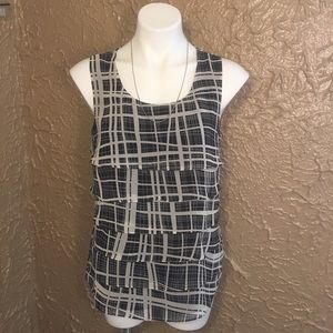 💕C9-Coldwater Creek ruffled tank